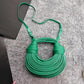 Women's Fashion High-grade Design Personalized Noodle Western Handbags