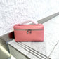 Women's Cowhide Lunch Box Fashion One High Shoulder Bags