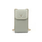 Layer Cowhide Simple Deer Head Mobile Female Phone Bags