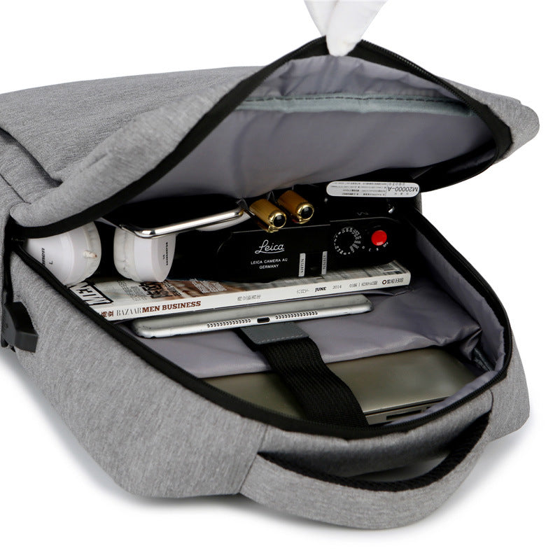Men's Multifunctional Computer Customized Printed Waterproof Business Backpacks