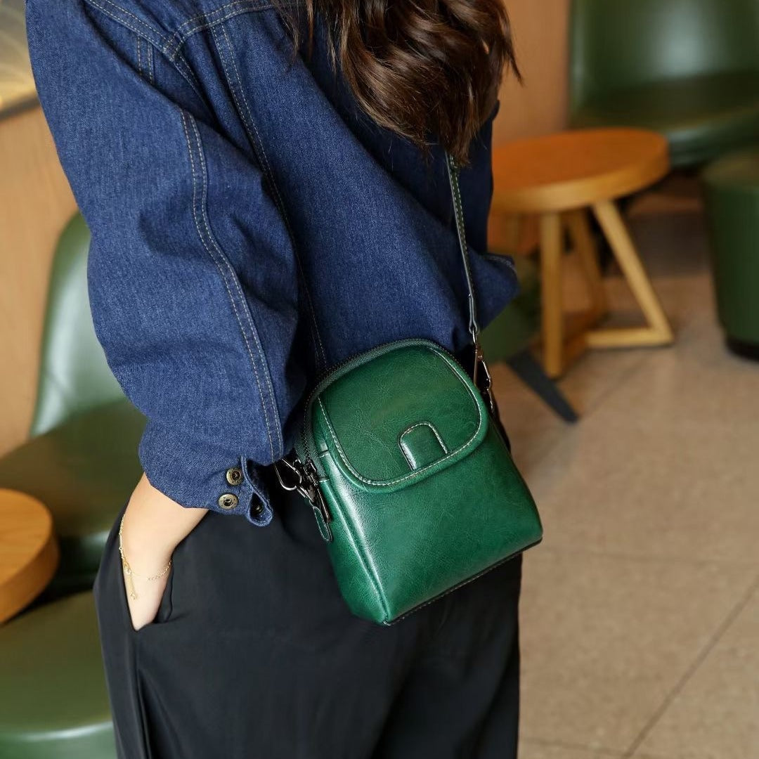 Women's Genuine Leather Fashion Trendy Soft Versatile Bags