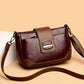 Women's Retro Style Mom Fashion Wax Leather Crossbody Bags