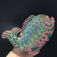 Fashion Goldfish Shape Diamond Full Clutch Evening Bags