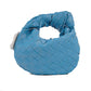 Mini Woven Handmade Croissant Gold Hardware Handbags