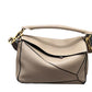 Women's Lychee Pattern Geometric Fashion Portable Leather Shoulder Bags