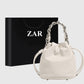 Women's Chain Lychee Pattern Fashion Niche High-grade Soft Bucket Bags