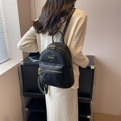 Women's Fashion Printing Bear Large Capacity Schoolgirl Backpacks