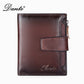 Men's Genuine Leather First Layer Cowhide Swiping Men's Wallets