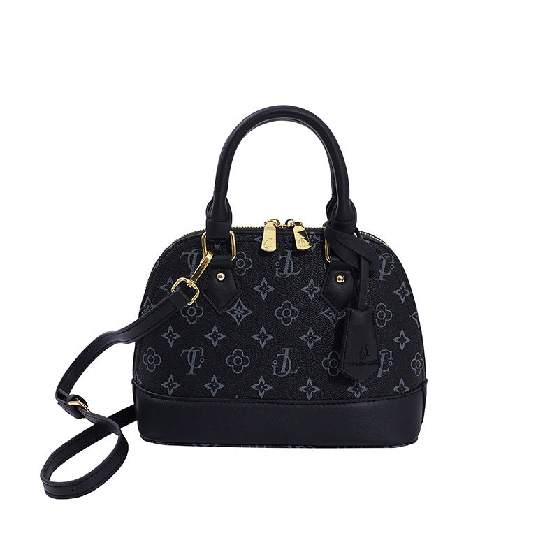 Women's Good-looking Fashion Printed Classic Shell Commute Small Square Bags