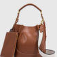 Women's Large Capacity Wide Strap Drawstring Cross Crossbody Bags