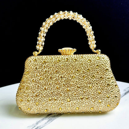 Women's Exquisite Dinner Diamond Clutch For Cheongsam Evening Bags