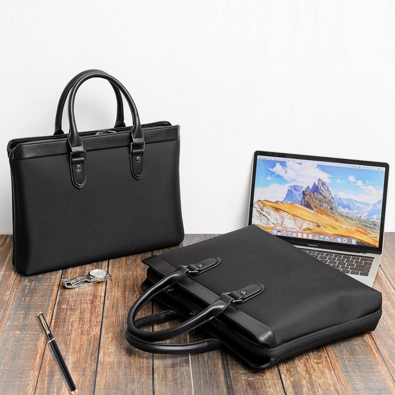 Men's Business Large Capacity Conference Waterproof Oxford Men's Briefcases