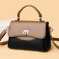 Women's Fashion Contrast Color Trendy Large Capacity Handbags