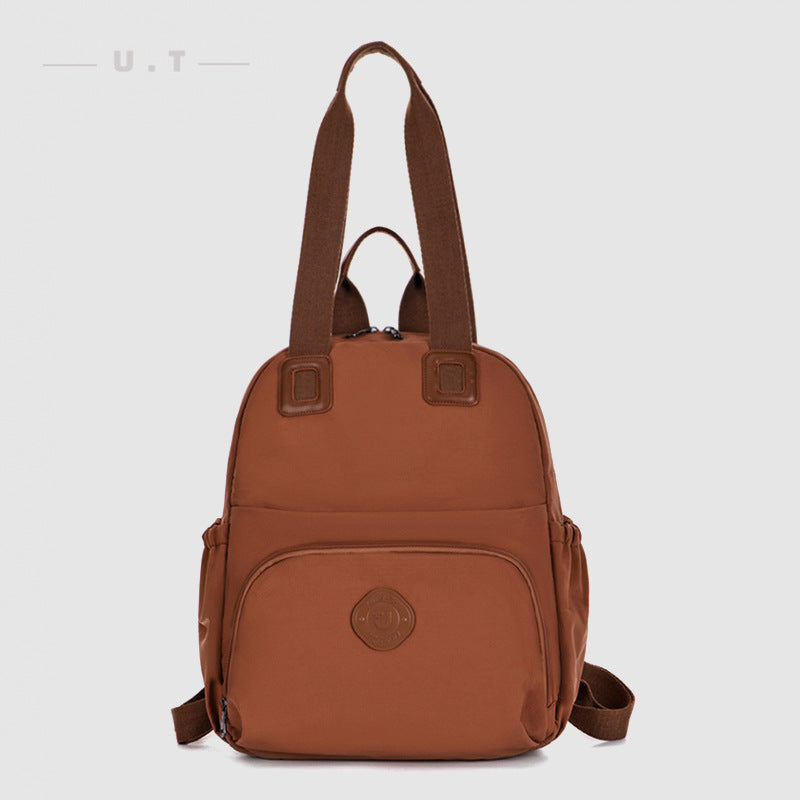 Women's Fashion Dry Wet Separation Waterproof Round Backpacks