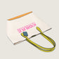 Women's Trend Large Capacity Totes Letter Printing Shoulder Bags
