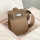 Unisex Genuine Cattlehide Leather Surface All-steel Bags