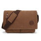 Men's Cotton Canvas Retro Fashion Computer Men's Messenger Bags