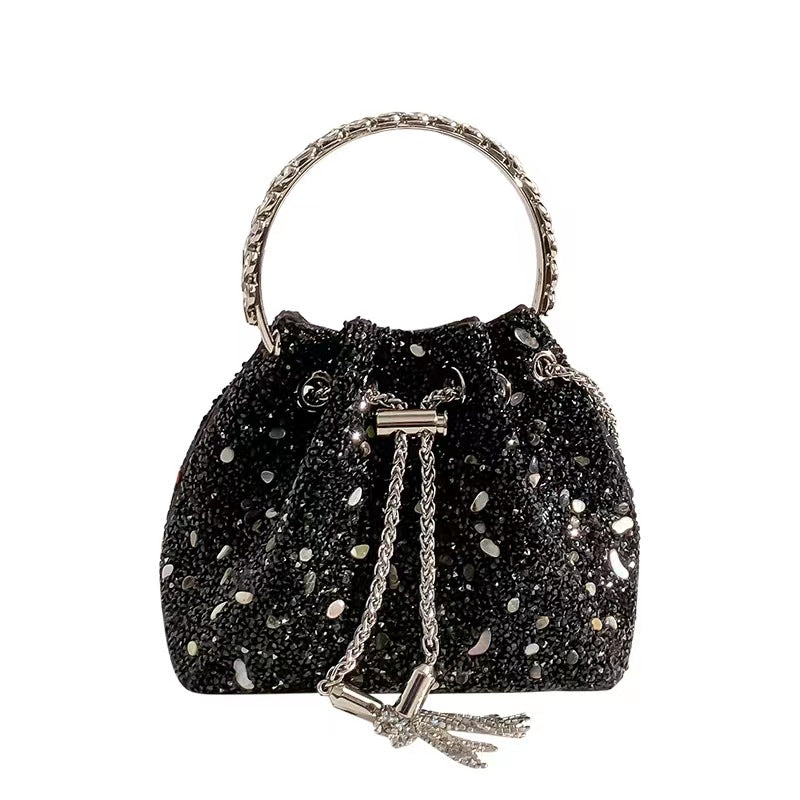 Women's Elegant Popular Shiny Diamond Rhinestone Full Shoulder Bags