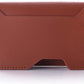 Men's Swiping Aluminum Alloy 2 Fold Leather Men's Wallets