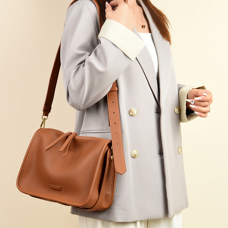 Women's High-grade Niche Fashion Retro Easy Matching Shoulder Bags