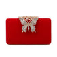 Women's Diamond Dinner Bow High-grade Veet Banquet Evening Bags