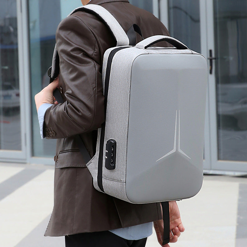 Men's Waterproof Inch Motorcycle Shaping Luminous Backpacks