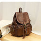 Women's Versatile Vintage Fashion Trend Hook Backpacks