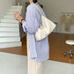 Women's Nylon Stitching Large Capacity Underarm Pure Shoulder Bags