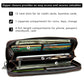 Men's Pattern Leather Long First Layer Cowhide Multiple Men's Wallets