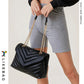 Women's Commuter Soft Metal Chain Embroidered Versatile Crossbody Bags