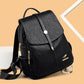 Women's Fashion Large Capacity Soft Leather Mother Backpacks