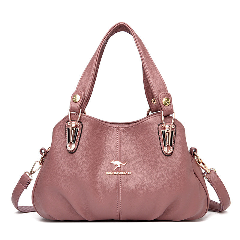 Women's Innovative Large Capacity Elegant Soft Shoulder Bags