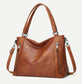 Women's Glamorous Elegant Soft Leather Big Handbags