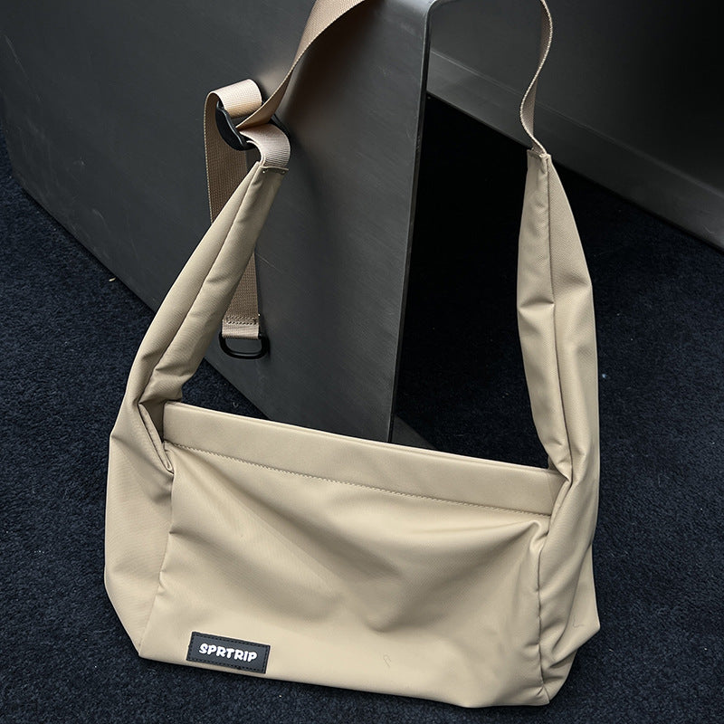 Women's & Men's Ge Early Spring Oxford Cloth Simple Crossbody Bags