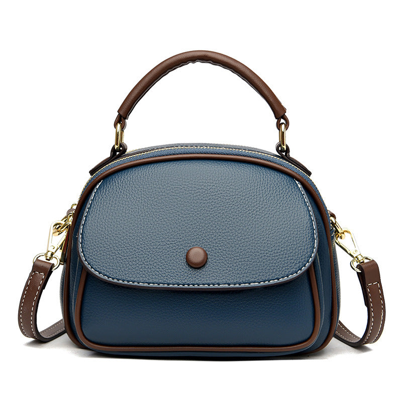 Spring Authentic Leather Tactile Feel Single Korean Bags