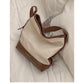 Women's Korean Contrast Color Fashion Simple Bucket Bags