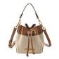 Fashion Women's Niche Round Color Block Crossbody Bags