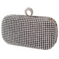 Women's Rhinestone Sier Big Diamond Party Noble Evening Bags