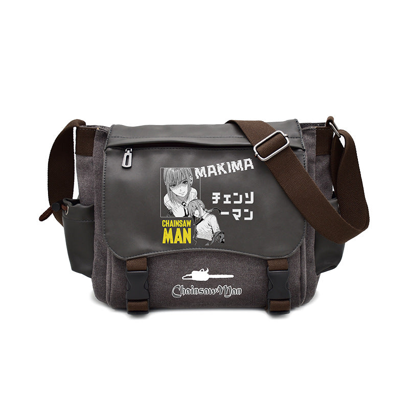 One Piece Human Ghost Blade Totoro Men's Shoulder Bags
