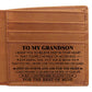Men's Retro Crazy Horse Leather Genuine Laser Men's Wallets