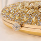 Women's Clutch Alloy Diamond Flower Dress Banquet Evening Bags
