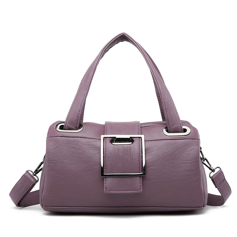 Women's Large Capacity Korean Fashion Simple Commuter Bags