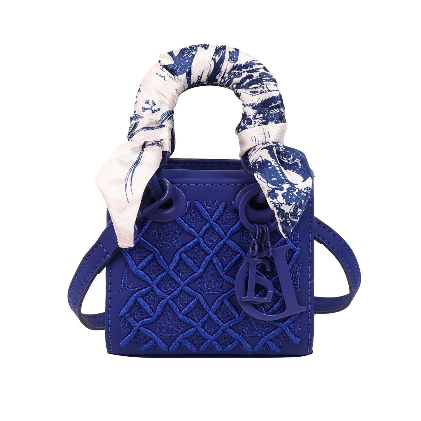 Women's Embroidered Mini Diana High-grade Fashion Silk Shoulder Bags