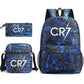Pencil Three-piece Canvas Large Capacity Leisure Shoulder Bags