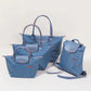 Women's French Embroidery Dumpling Folding Large Capacity Dragon Handbags