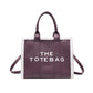 Lamb Wool Fashion Large Portable Lady's Handbags