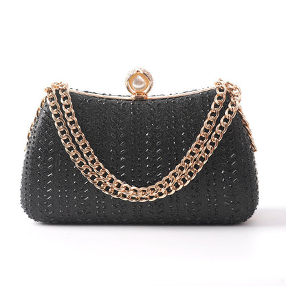 Women's Inlay Dinner Hand-held Banquet Source Evening Bags