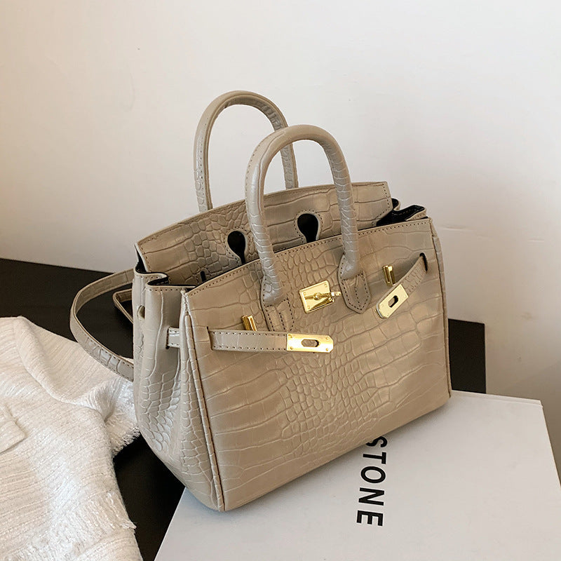 Stylish Good Texture Platinum Trendy Elegant Portable Shoulder Bags