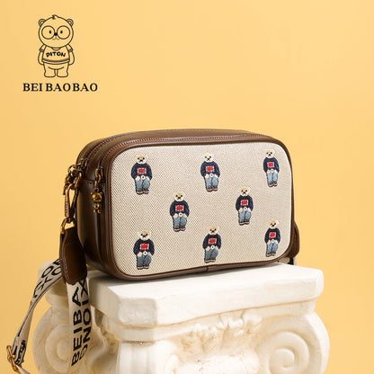 Women's Slouchy Stylish Source Cartoon Canvas Bags
