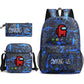 Game Among Space Werewolf Killing Pencil Backpacks